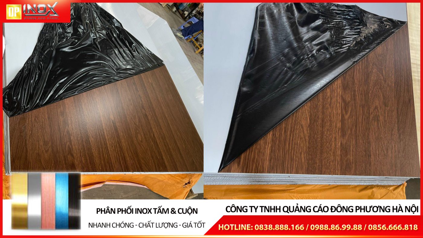 Tấm inox laminate nhập khẩu chất lượng